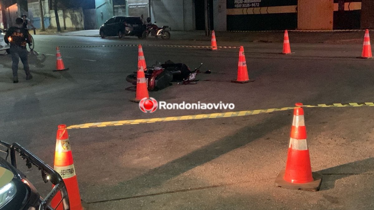 NO ELDORADO: Grave colisão envolvendo motoboy deixa dois feridos 