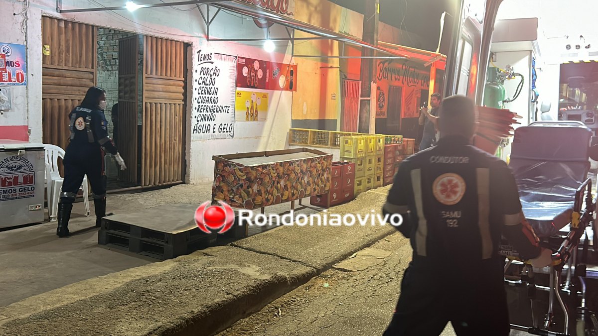 DOIS BALEADOS: Vídeo mostra criminosos do Pálio Verde atacando jovens em frutaria 