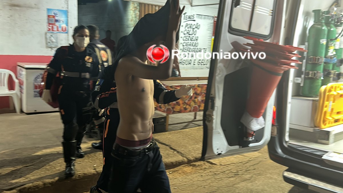 DOIS BALEADOS: Vídeo mostra criminosos do Pálio Verde atacando jovens em frutaria 