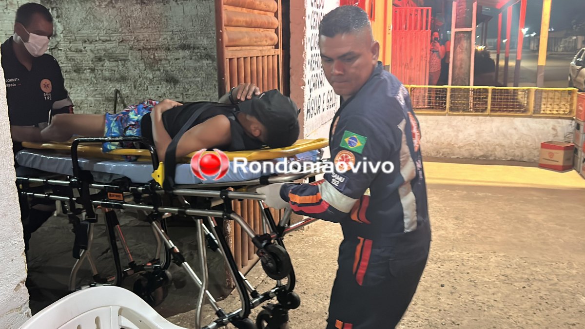 DOIS BALEADOS: Vídeo mostra criminosos do Pálio Verde atacando jovens em frutaria 