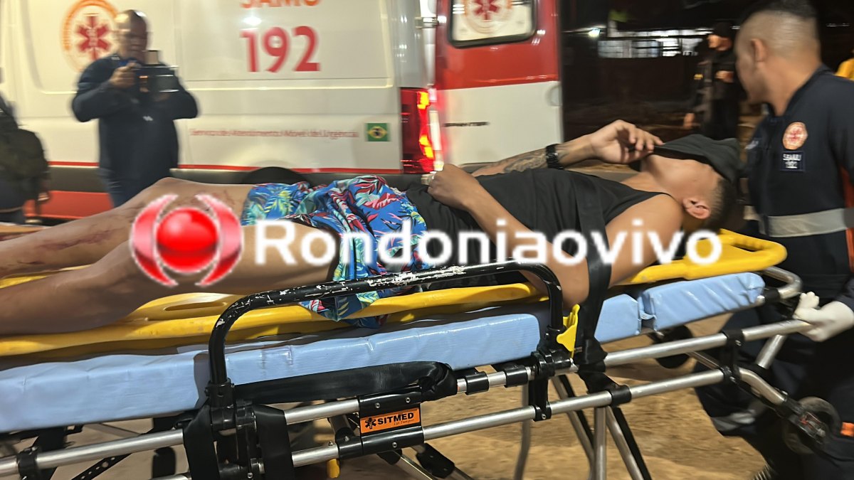 DOIS BALEADOS: Vídeo mostra criminosos do Pálio Verde atacando jovens em frutaria 