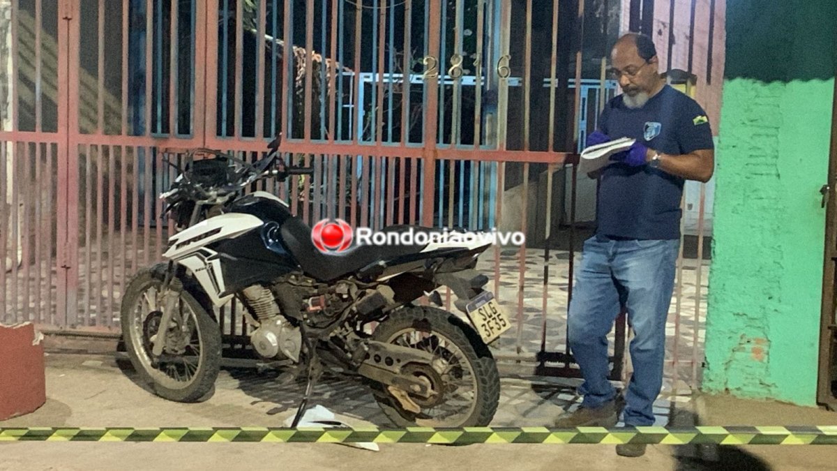 PERDEU O CONTROLE: Açougueiro morre após bater moto violentamente em lixeira e poste