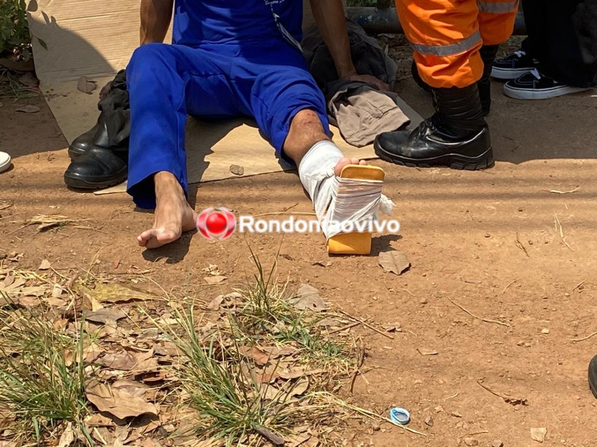 NA MAMORÉ: Dois motociclistas sofrem lesões após acidente na frente de distribuidora 