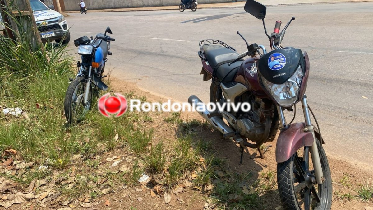 NA MAMORÉ: Dois motociclistas sofrem lesões após acidente na frente de distribuidora 