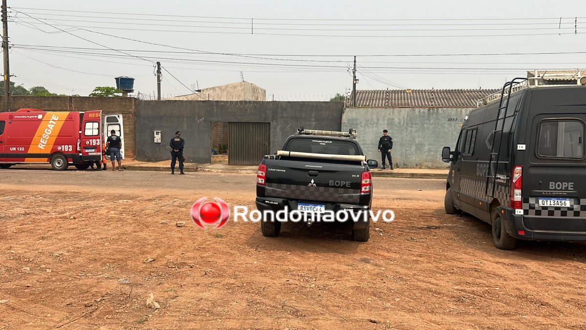 URGENTE: Após quatro horas de negociação homem é preso pelo BOPE