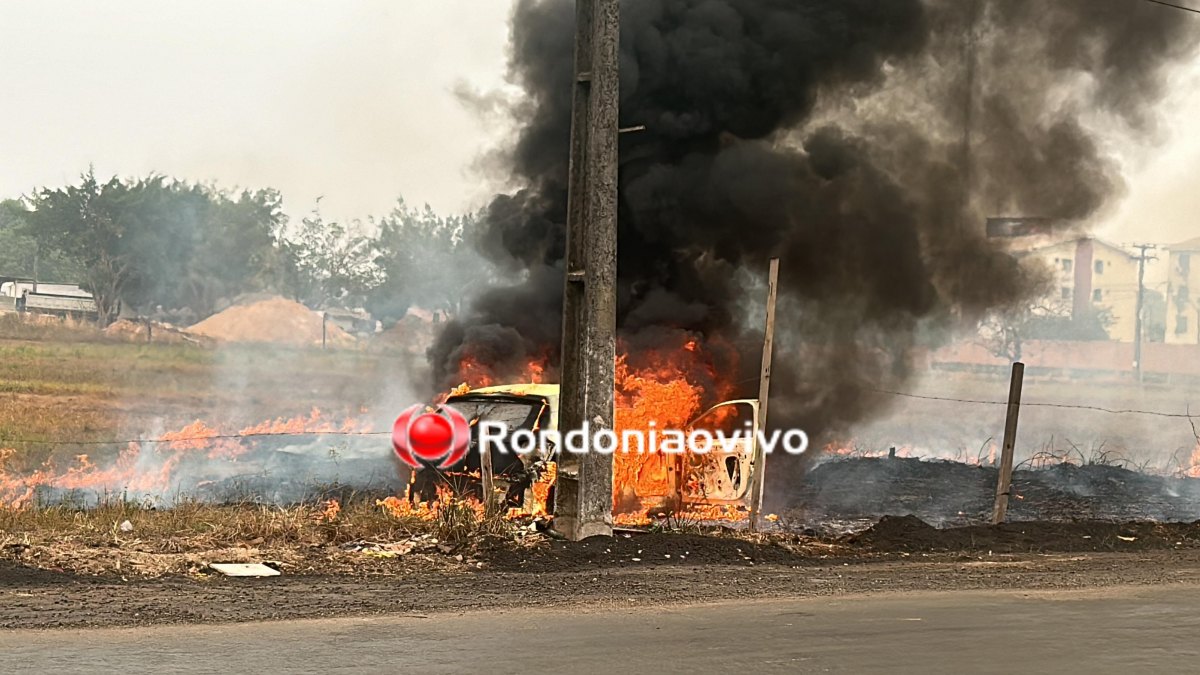 VÍDEO: Carro é incendiado após tiroteio próximo de condomínio