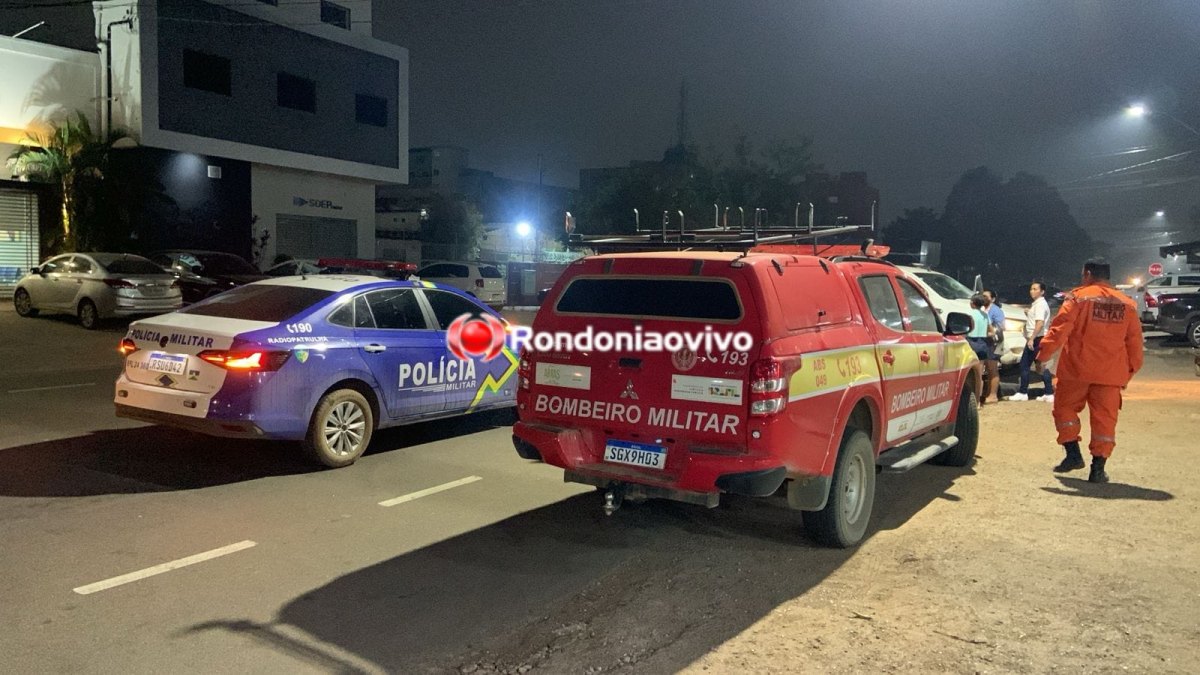 NO CENTRO: Motociclista fica gravemente ferido após batida de frente com caminhonete 