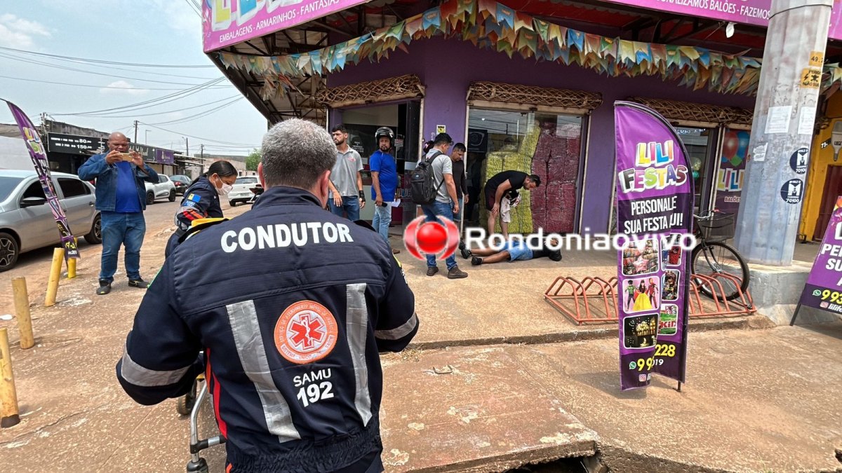 NA ALEXANDRE: Carro de fábrica de refrigerante avança cruzamento e causa acidente