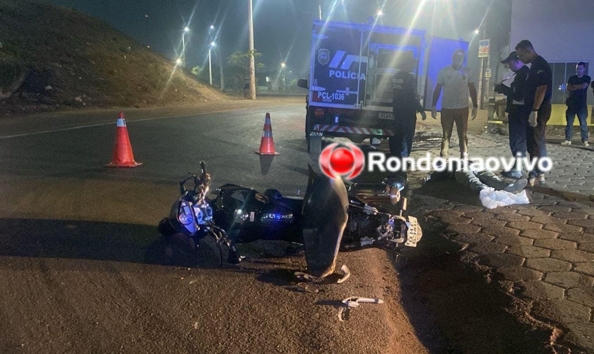 FATAL: Motociclista em CB300 morre ao sofrer queda em frente ao viaduto 