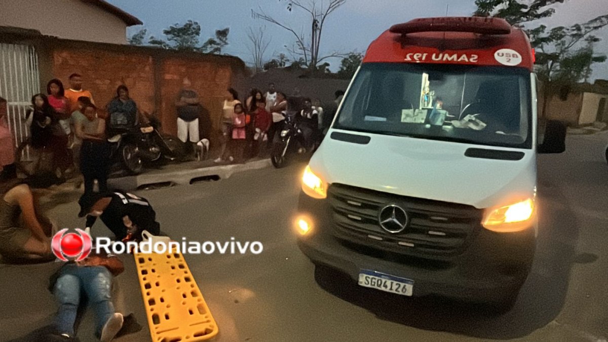 CRISTAL DA CALAMA: Motorista de Uno atinge motociclista e derruba muro de residência