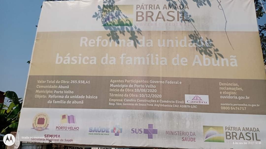 PEDIDO DE PROVIDÊNCIA: Moradores da Ponta do Abunã sofrem com falta de saúde e segurança