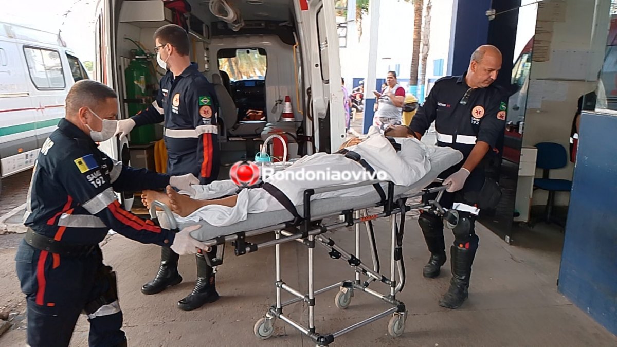 VÍDEO: Apenado é baleado durante troca de tiros em avenida na capital 