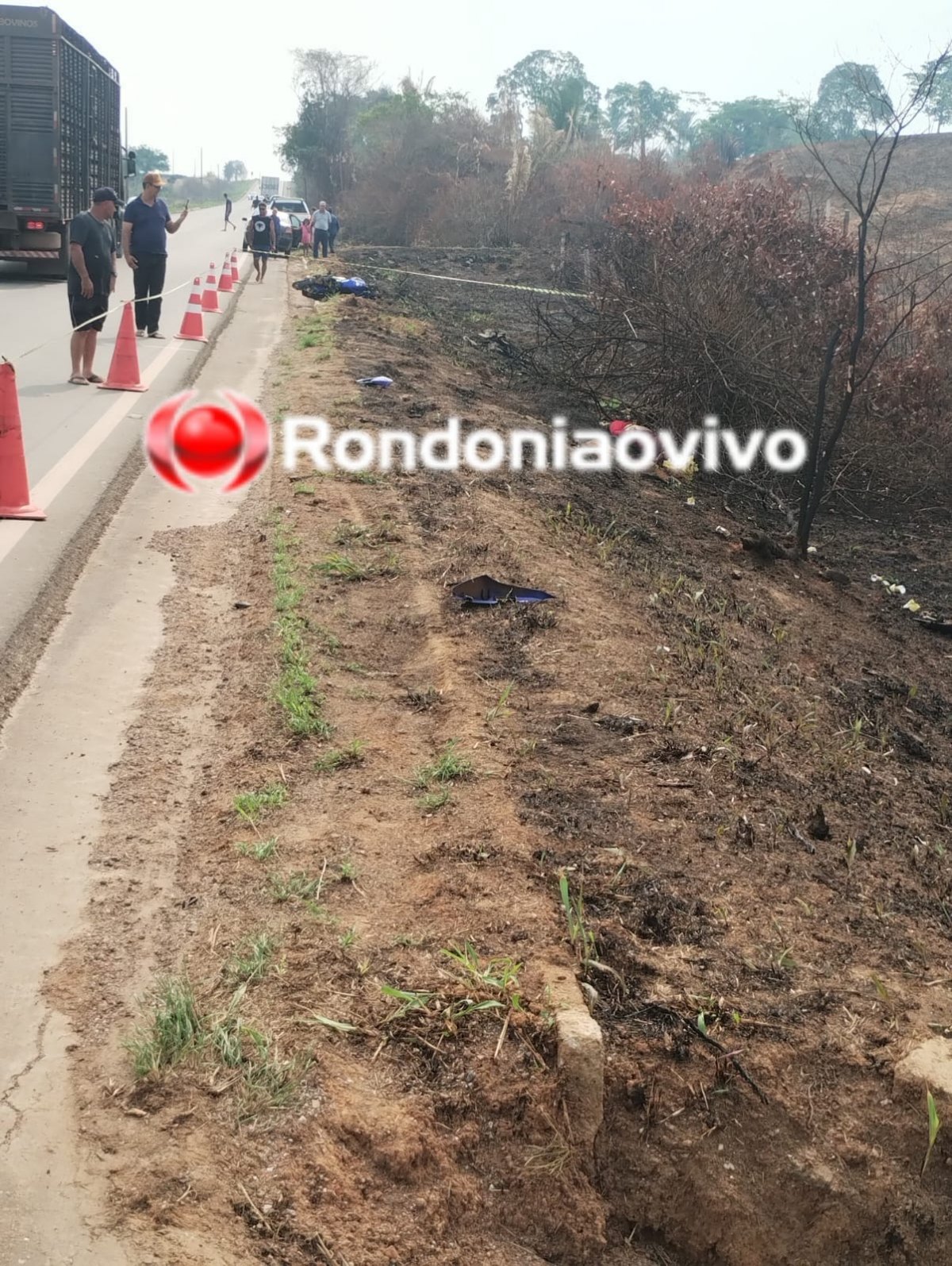 TRÁGICO: Mototaxista morre após acidente na BR-364; criança ficou ferida 