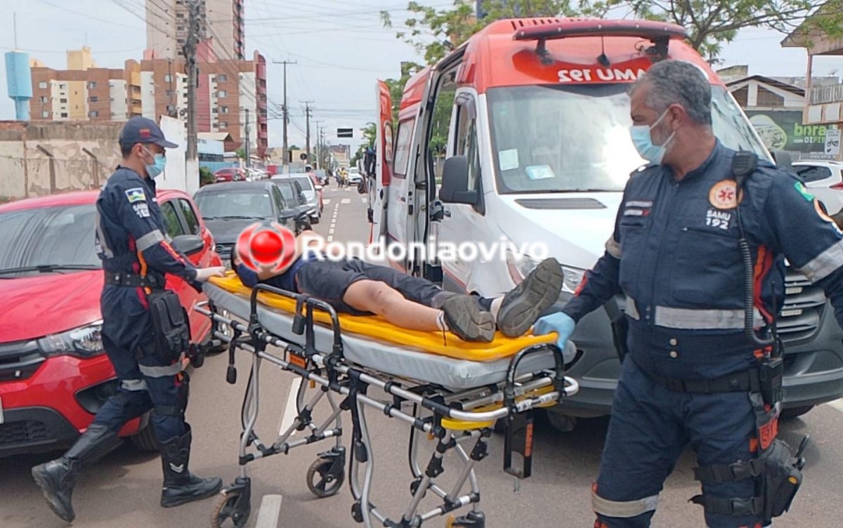INDO ESTUDAR : Estudante de 14 anos sofre grave acidente envolvendo dois carros e bicicleta 