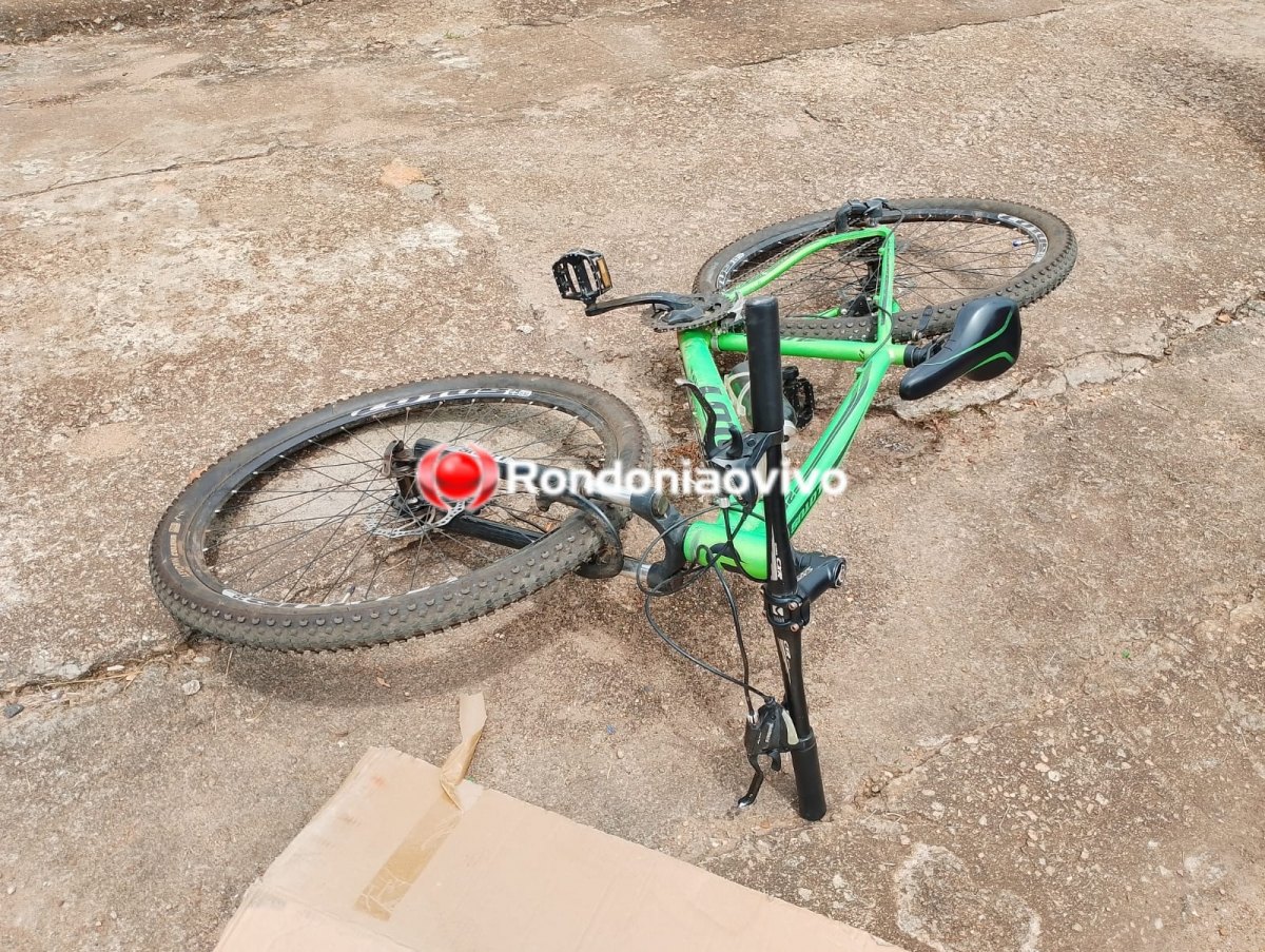 INDO ESTUDAR : Estudante de 14 anos sofre grave acidente envolvendo dois carros e bicicleta 