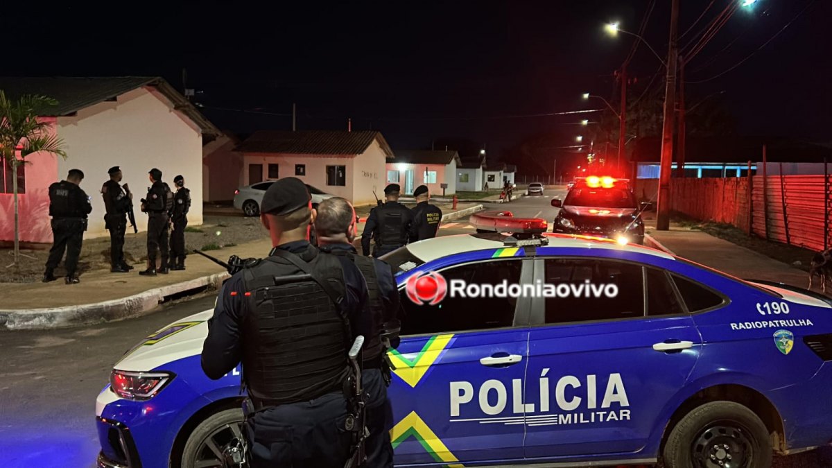 URGENTE: Facção tenta invadir residencial popular e equipes da PM são acionadas