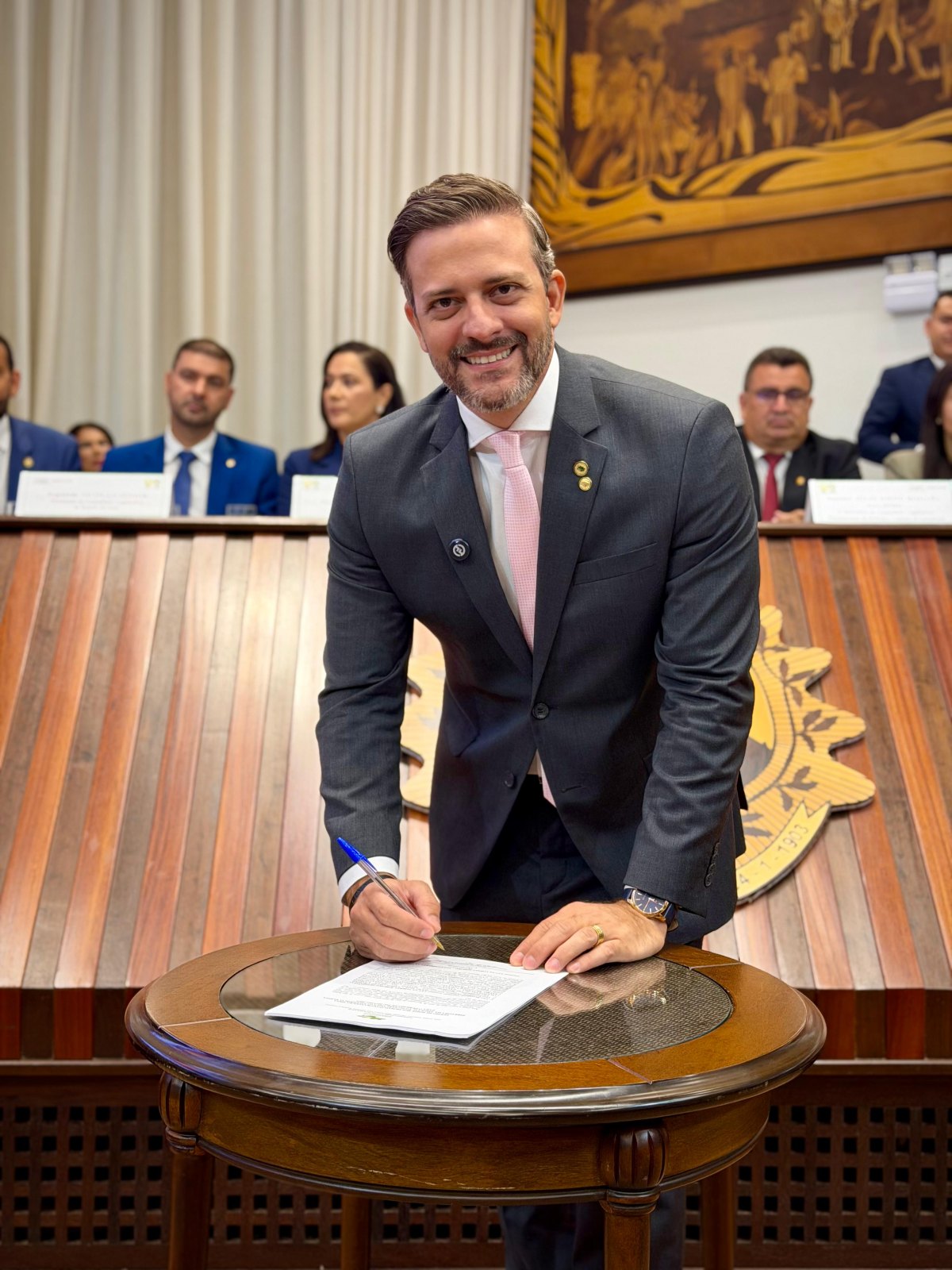 LUCAS TORRES: Deputado assume vice-presidência do Parlamento Amazônico