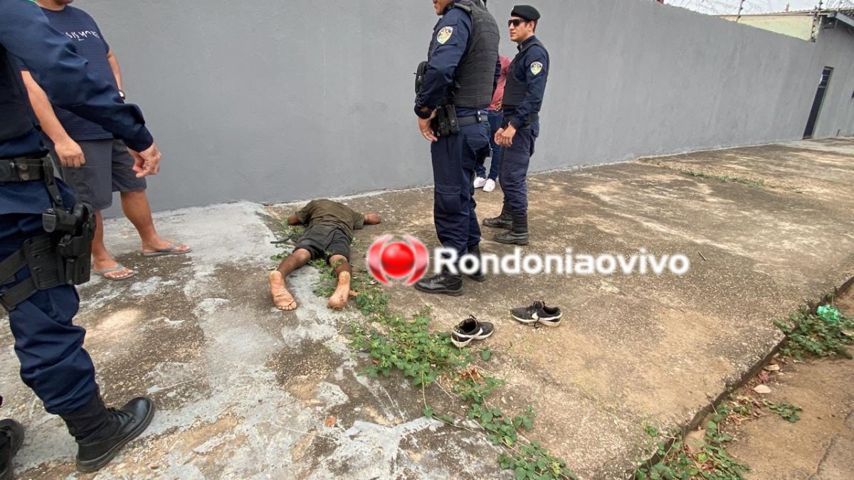 URGENTE: Casal invade residência e homem leva surra da população