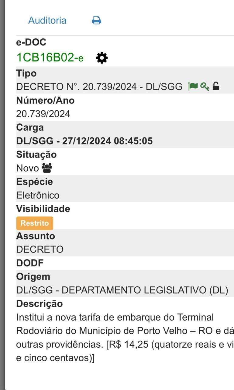 PREÇO DO LUXO: Hildon Chaves dará aumento de 195% na taxa de embarque da rodoviária