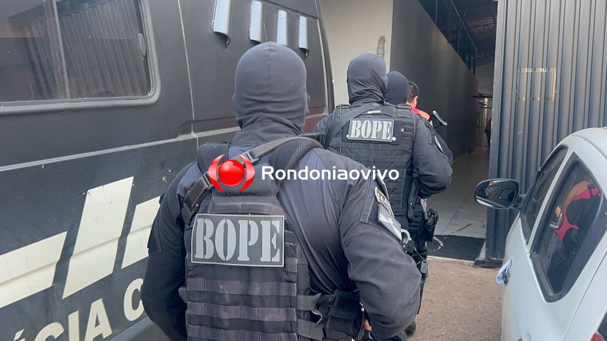 URGENTE: BOPE prende foragido acusado de vários crimes em Rondônia