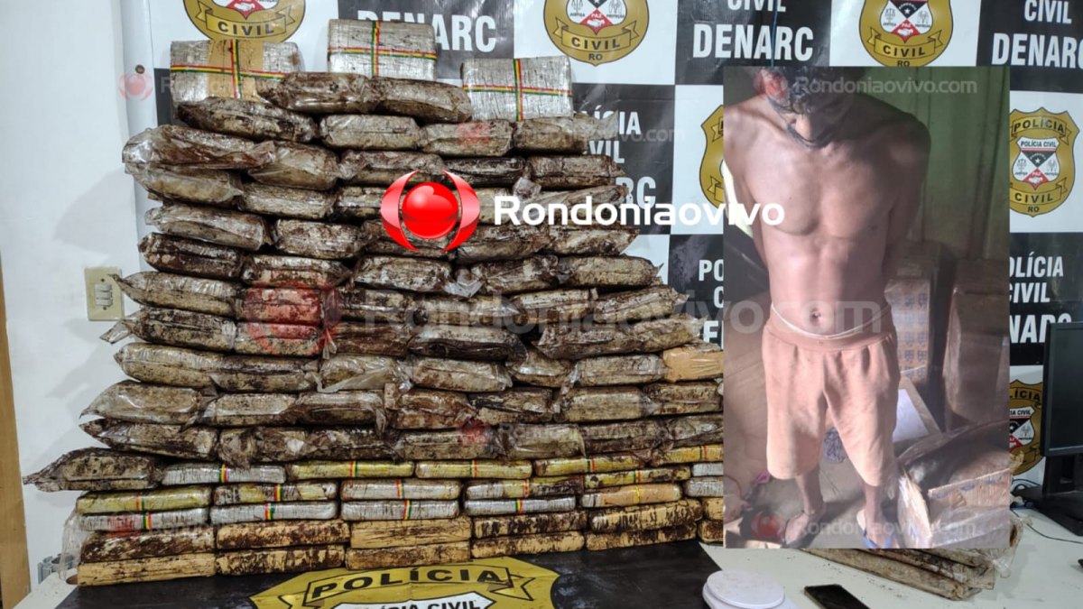 URGENTE: Denarc prende traficante do CV com 100 quilos de skunk na capital