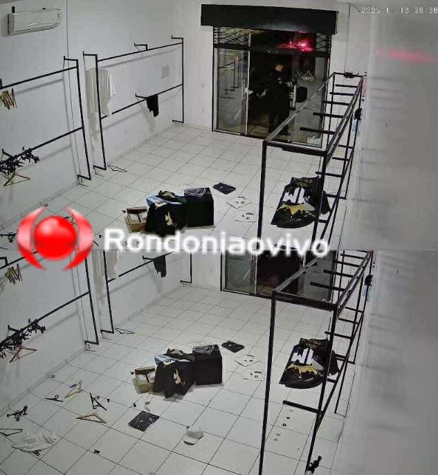 ARRASTÃO: Criminosos furtam cerca de R$ 30 mil em roupas Nike e Adidas de loja