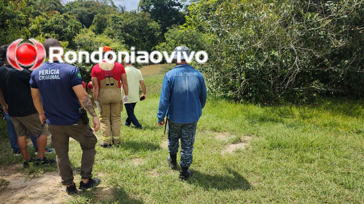 VÍDEO: Bombeiros resgatam corpo de jovem executado e jogado em lago 