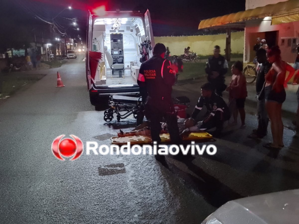 ATROPELAMENTO: Motorista foge após deixar mulher com fratura exposta 