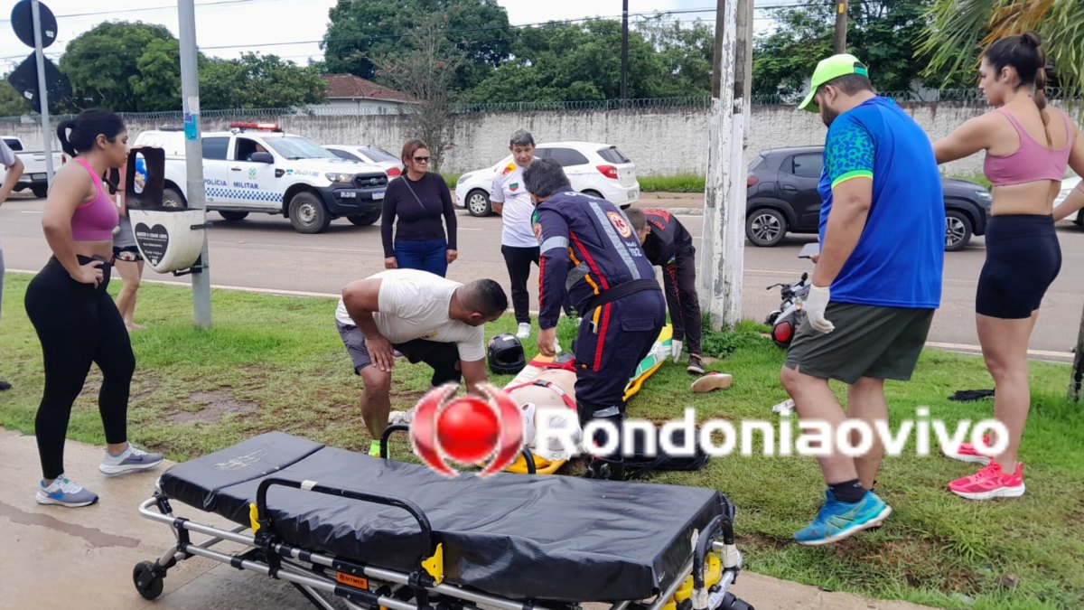 NÃO SUPORTOU: Morre motociclista vítima de grave acidente no Espaço Alternativo 