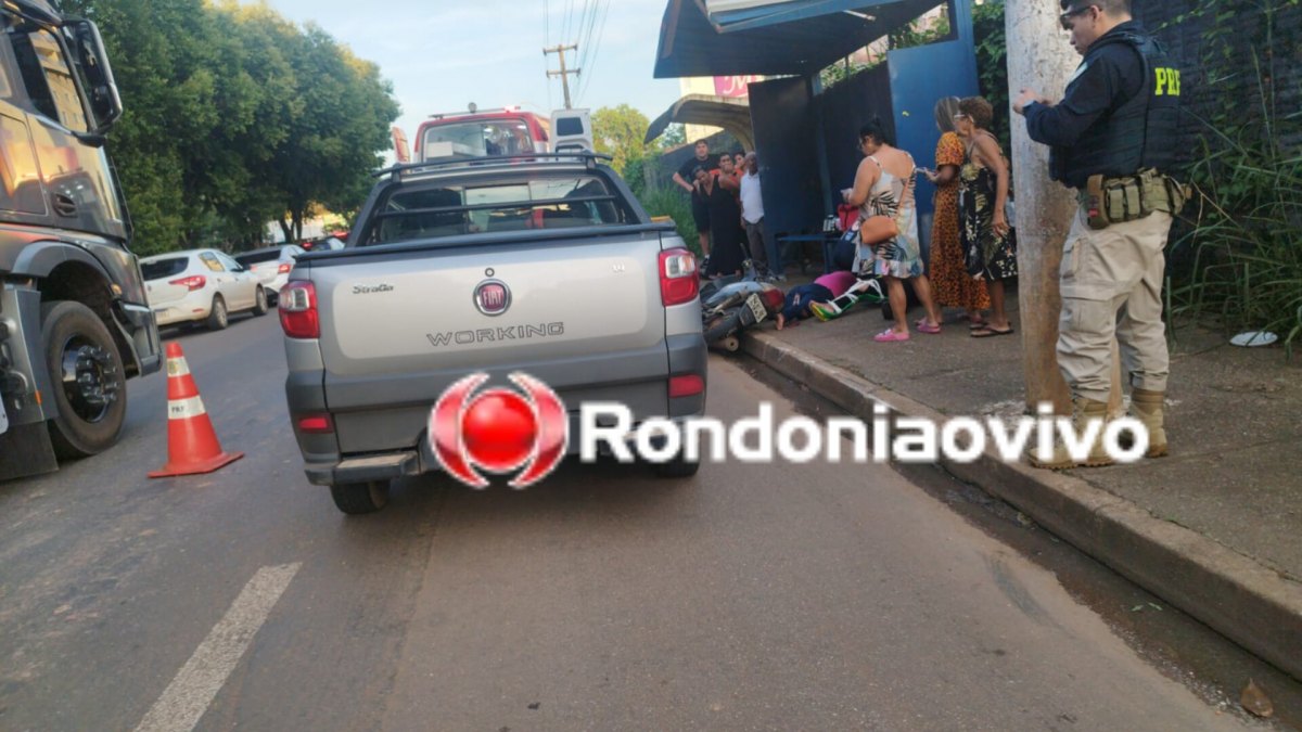 AV. IMIGRANTES: Mulheres são jogadas contra parada de ônibus em acidente na capital 