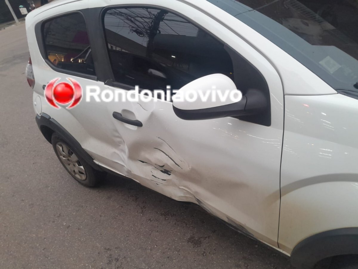 FAIXA DE ÔNIBUS: Condutor de moto CB300 sofre acidente na Avenida 7 de Setembro 