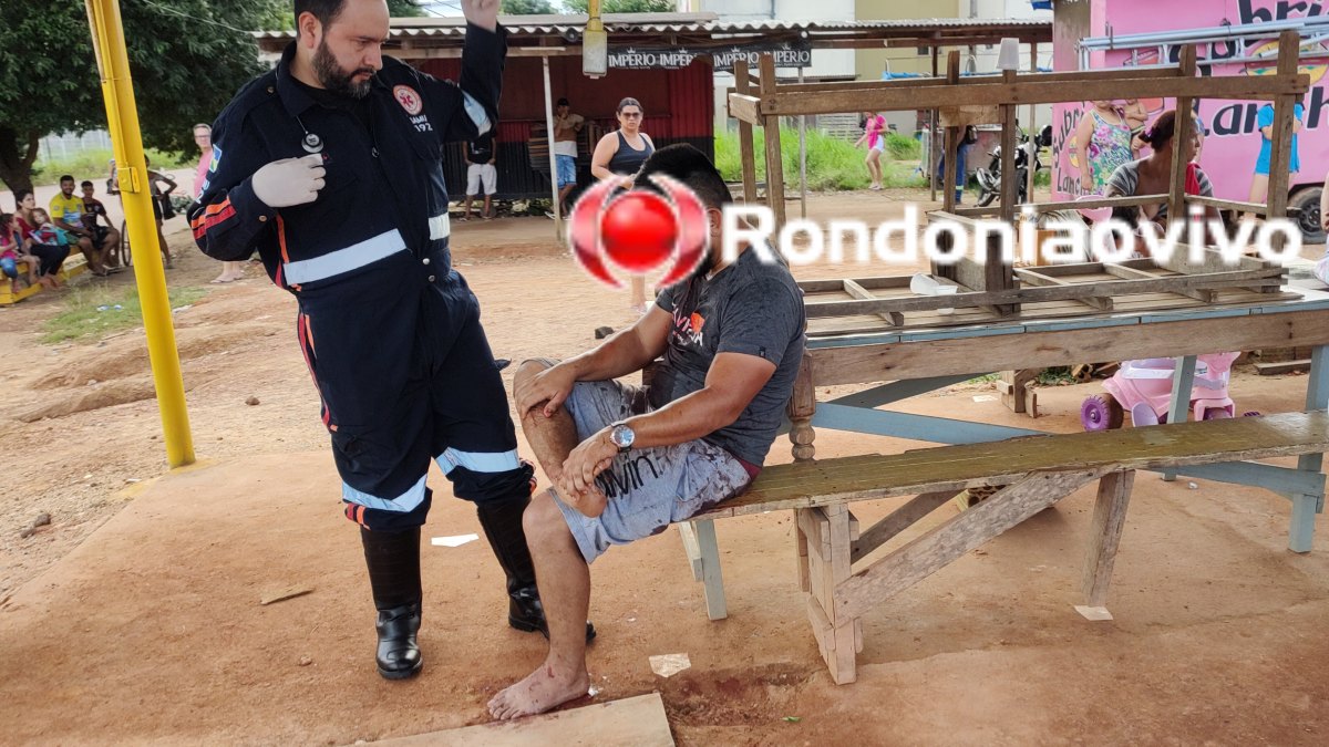 VÍDEO: Homem é baleado  e roubado no Orgulho do Madeira