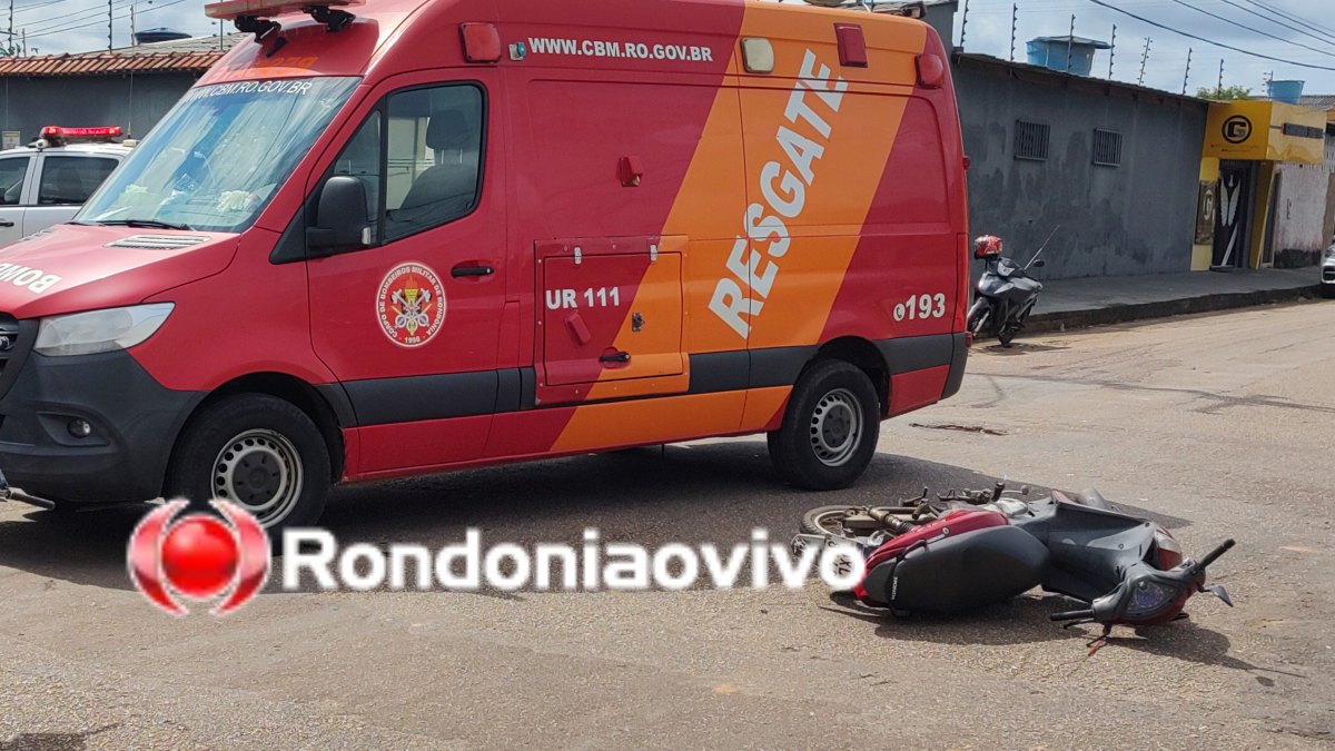 VÍDEO: Policial militar sofre grave acidente em Porto Velho