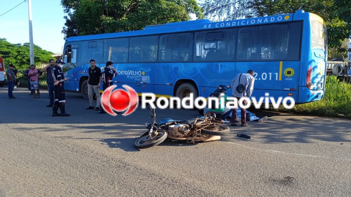 TRAGÉDIA: Passageira de moto morre após ser atingido por ônibus na BR-364