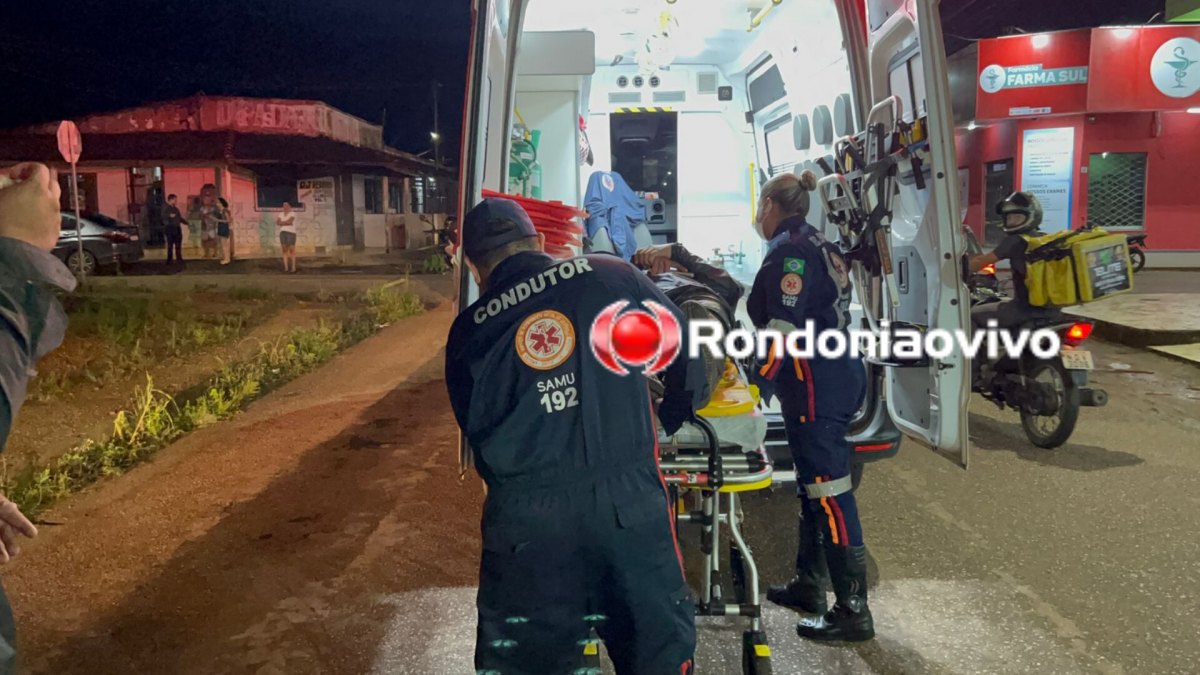 APÓS CHUVA: Motoboy de delivery perde controle de veículo e sofre grave acidente 