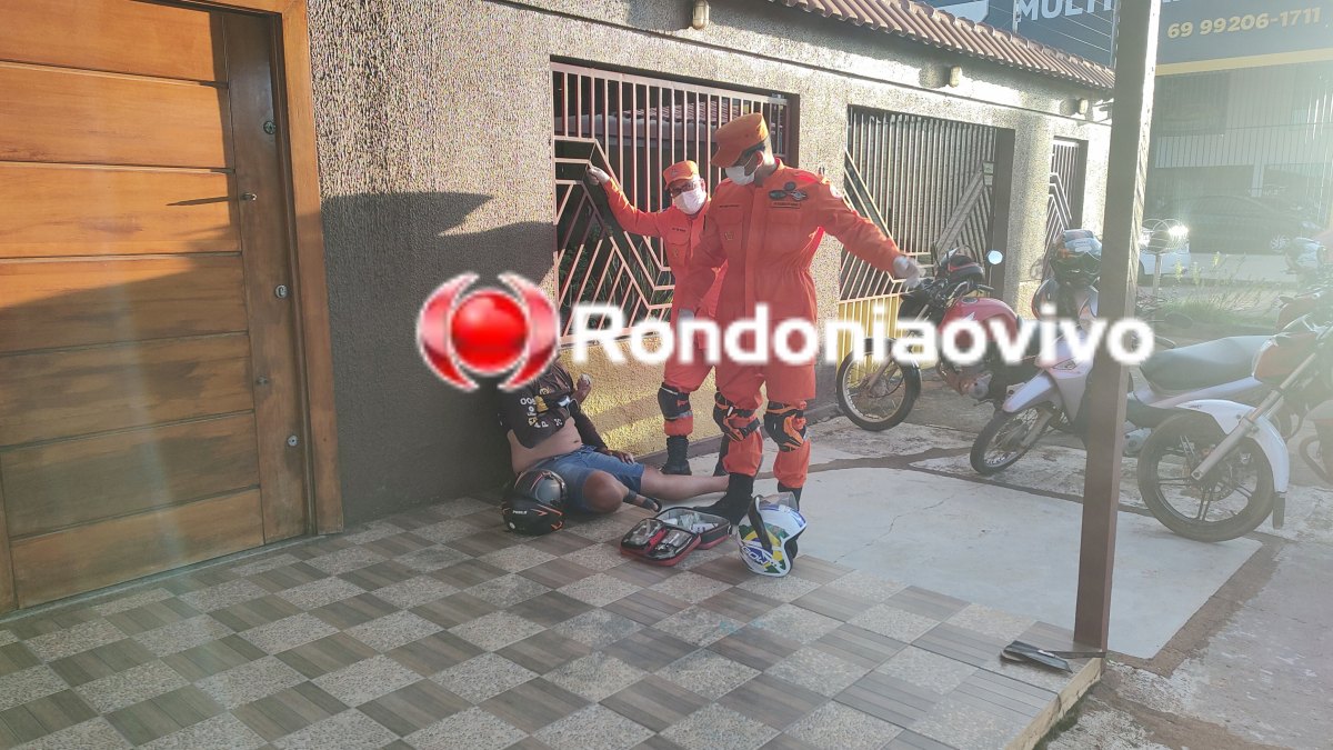 VÍDEO: Motoboy sofre ferimentos após acidente envolvendo motorista de aplicativo 