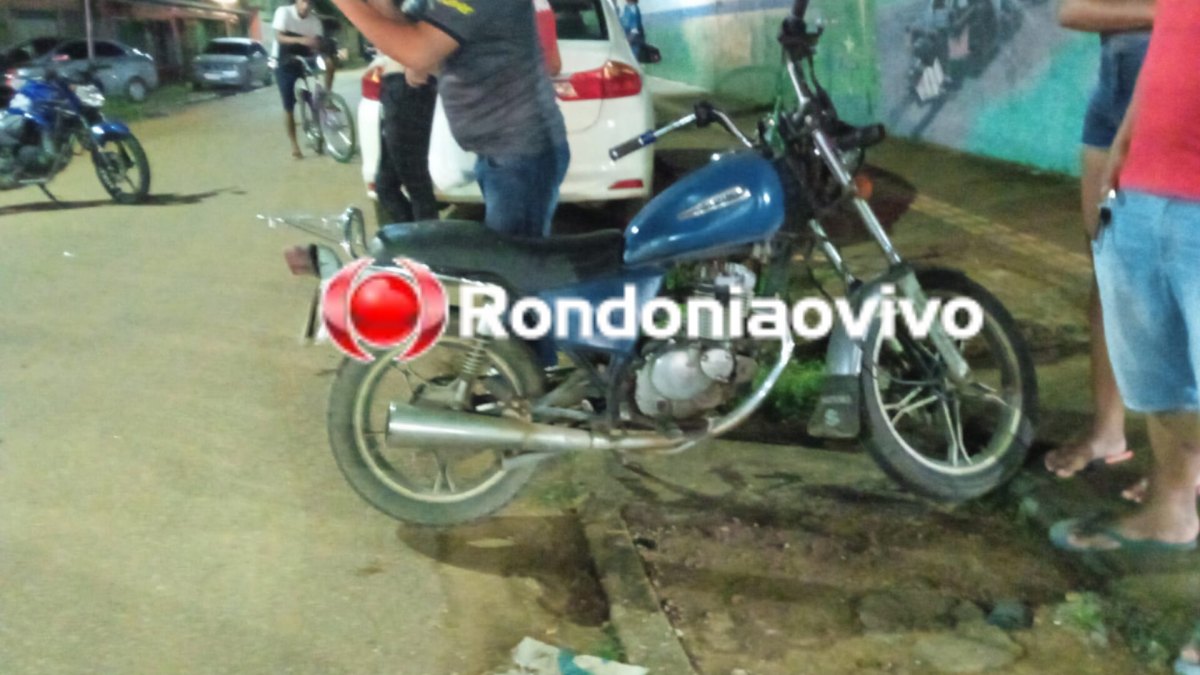 CIDADE DO LOBO: Homem e mulher ficam com ferimentos após colisão entre motos 