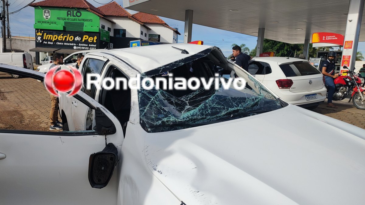 VÍDEO: Vereador Isaque Machado sofre grave acidente em capotamento 