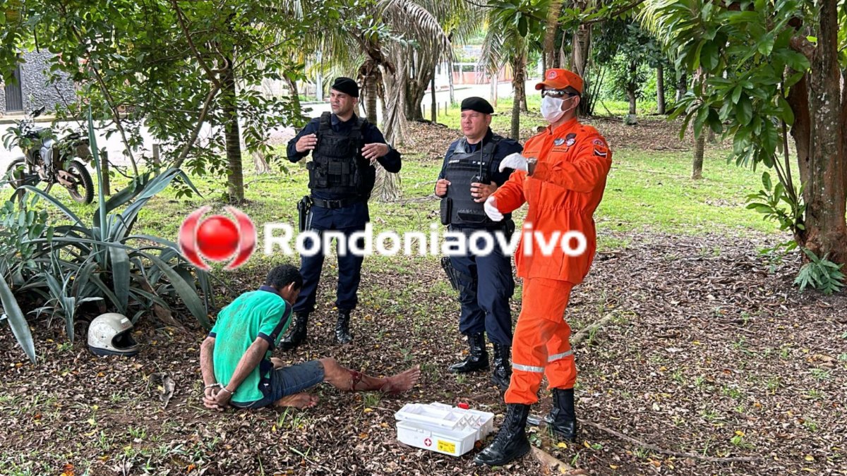 VÍDEO: Criminoso é baleado por PM após roubar mulher