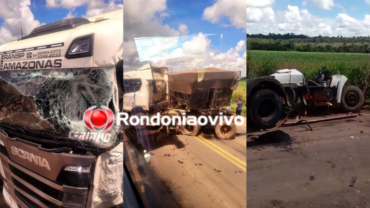 VÍDEO: Gravíssimo acidente entre duas carretas é registrado na BR -364