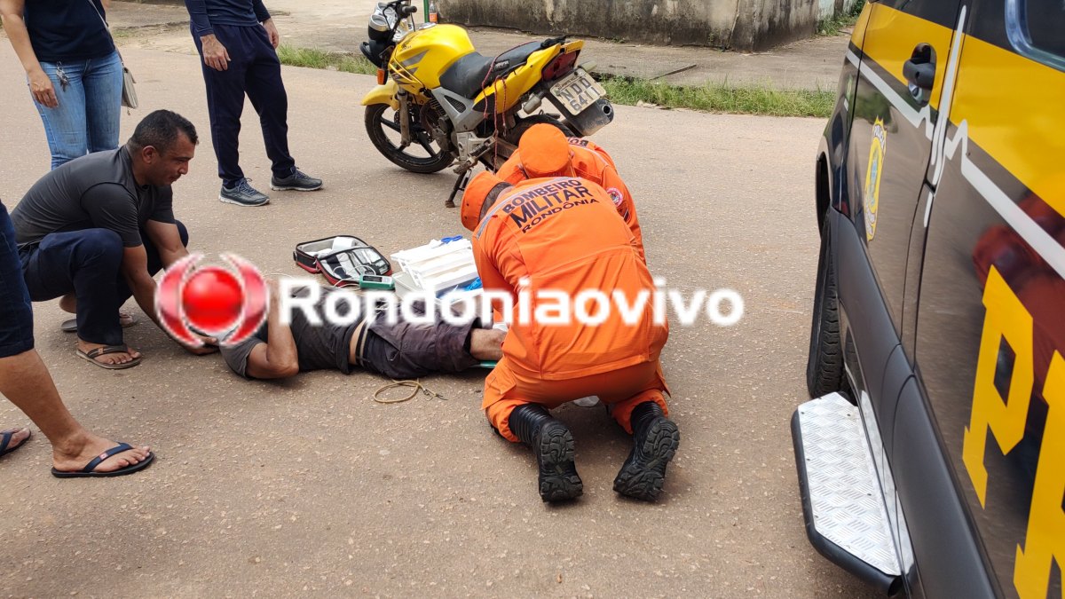VÍDEO: Motociclista sofre grave acidente ao avançar preferencial na capital