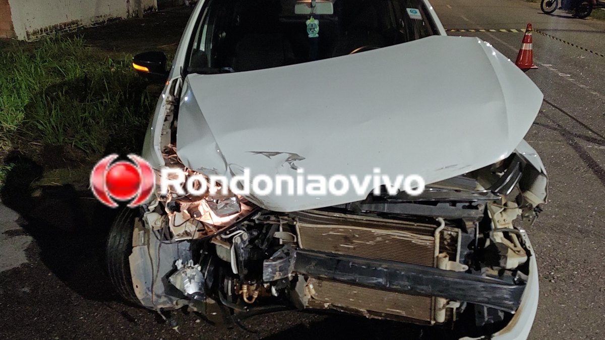 ONDA DE ACIDENTES: Grave capotamento é registrado no Centro de Porto Velho após motorista avançar