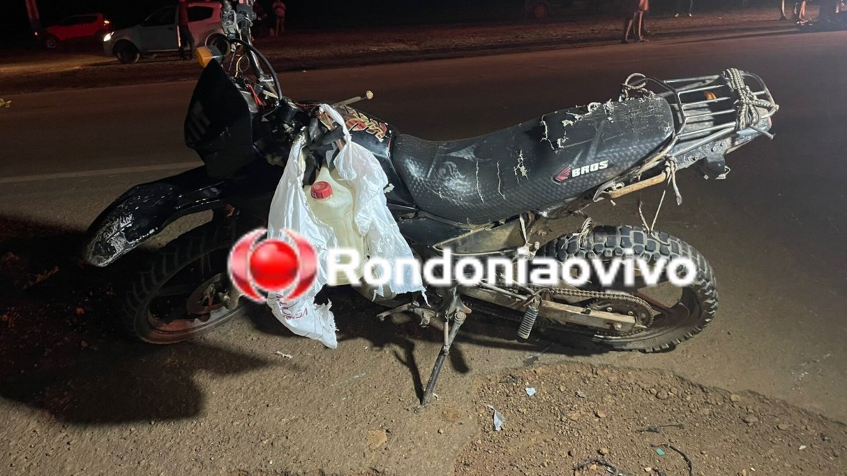 71 ANOS: Passageiro de moto morre após grave acidente na BR-319
