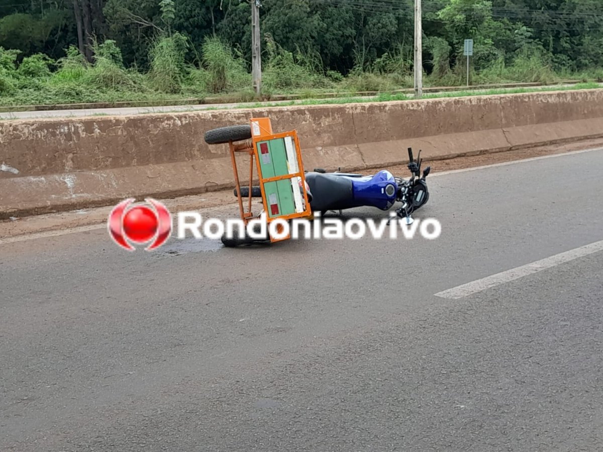 ULTRAPASSAGEM: Motociclista morre e passageira fica ferida em grave acidente na  BR-364