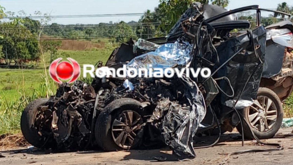 TRÁGICO: Empresário morre após batida de frente com carreta na BR-364