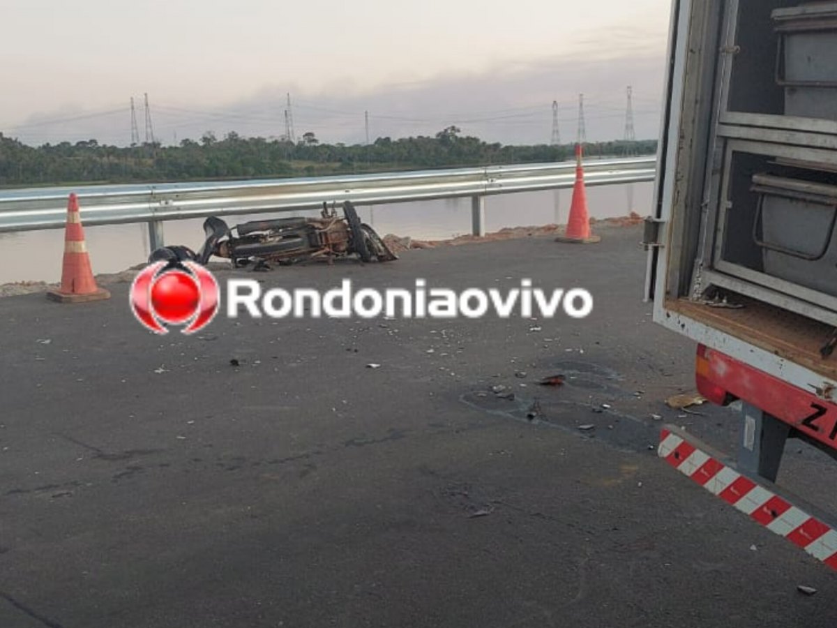 ULTRAPASSAGEM: Dois motociclistas morrem após batida frontal em ponte na BR-364 