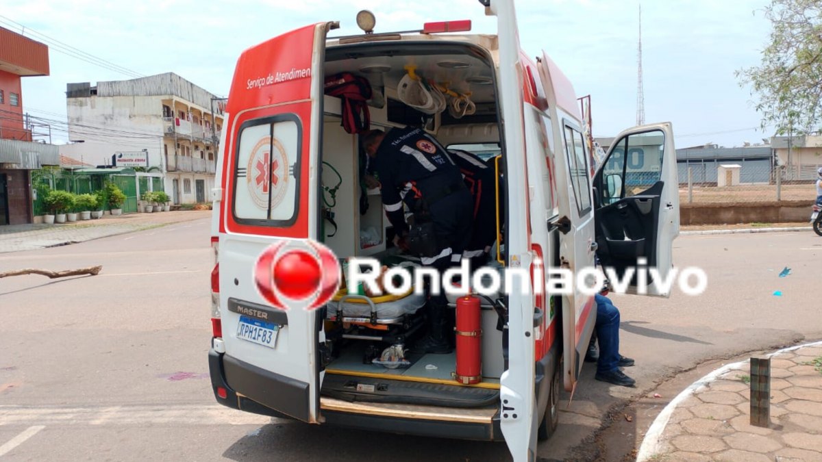 AVANÇOU: Motociclista na contramão sofre gravíssimo acidente na Avenida Amazonas 