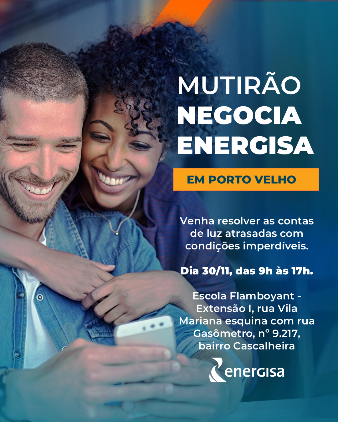 DÉBITO DE ENERGIA: Mutirão para negociar acontece neste sábado na zona leste de Porto velho