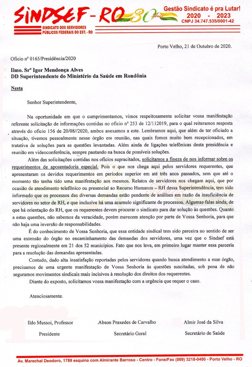 VINCULADOS AO MS: Servidores não suportam mais ausência de respostas de seus pedidos