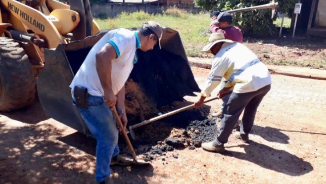 PONTA DO ABUNÃ: Distritos recebem pavimentação após pedido de Márcio Pacele